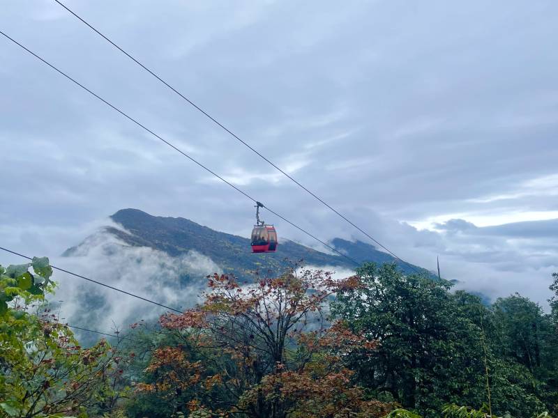 云中缆车图片