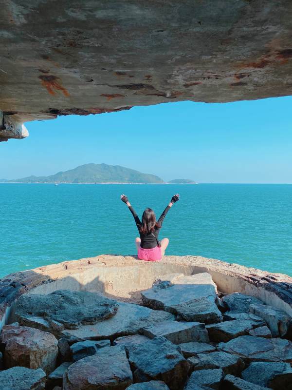 拥抱大海的自由图片