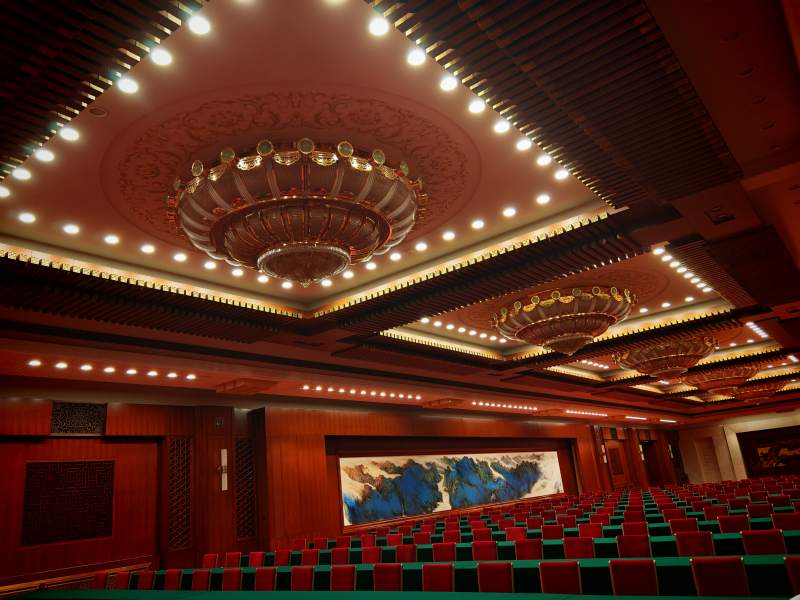 宏伟礼堂内景图片