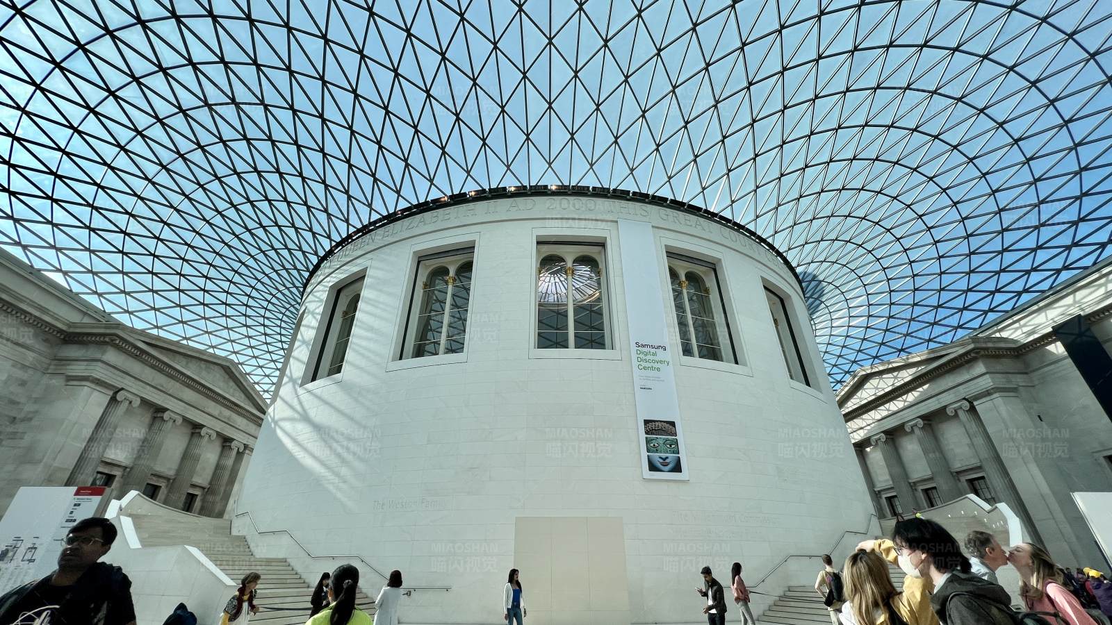 大英博物馆穹顶图片