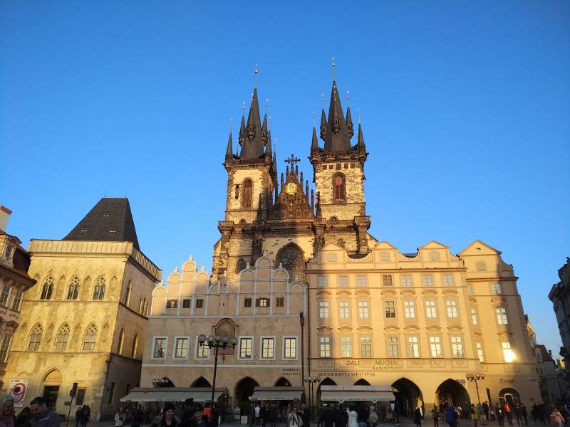 布拉格老城广场图片