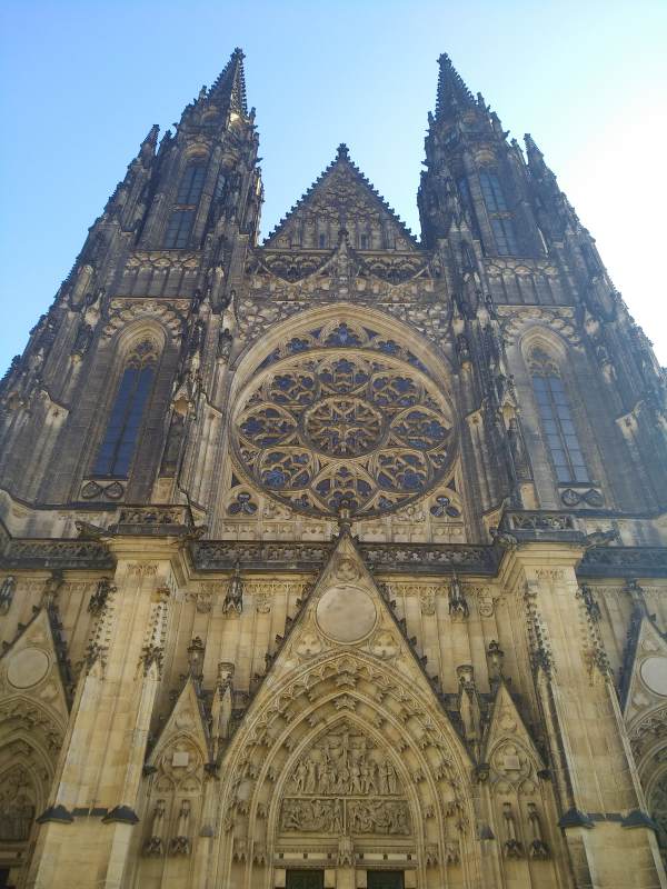 捷克布拉格圣维特大教堂图片