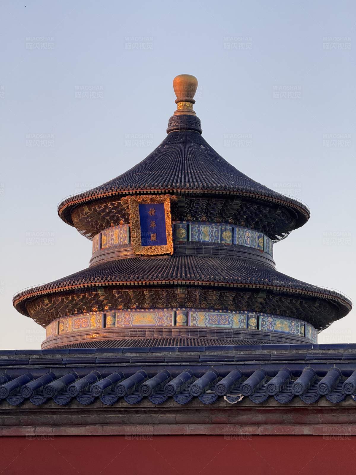 北京天坛的瑰丽建筑图片