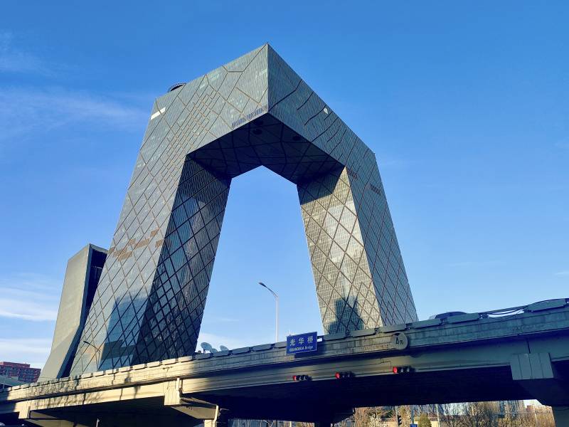 北京央视大楼图片