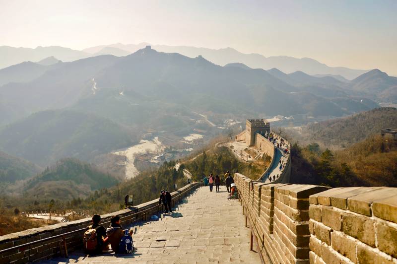 长城蜿蜒 山川壮丽图片