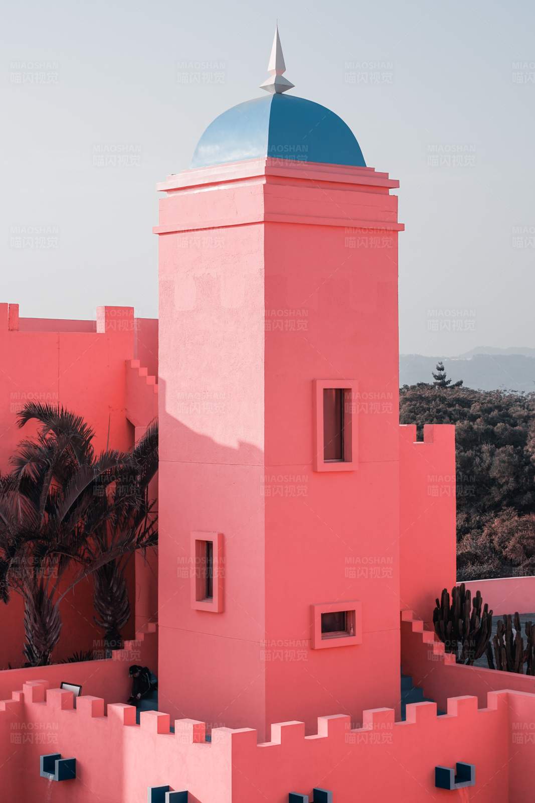 火山岛纪念碑谷迷宫图片