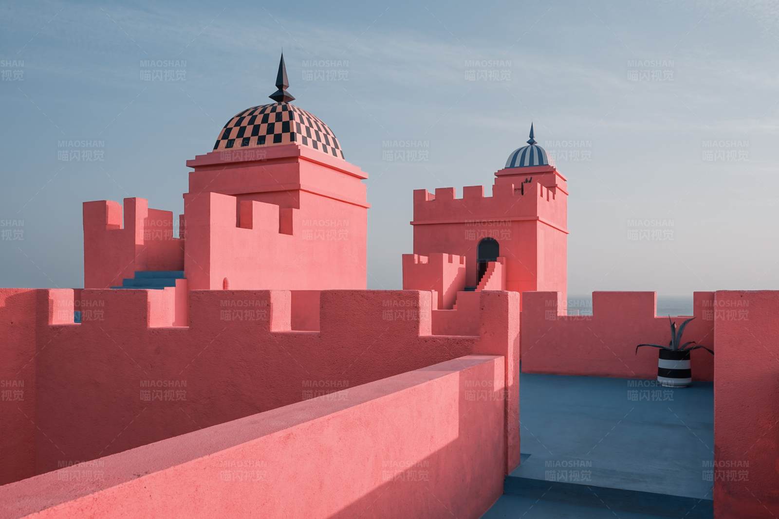 火山岛纪念碑谷迷宫图片