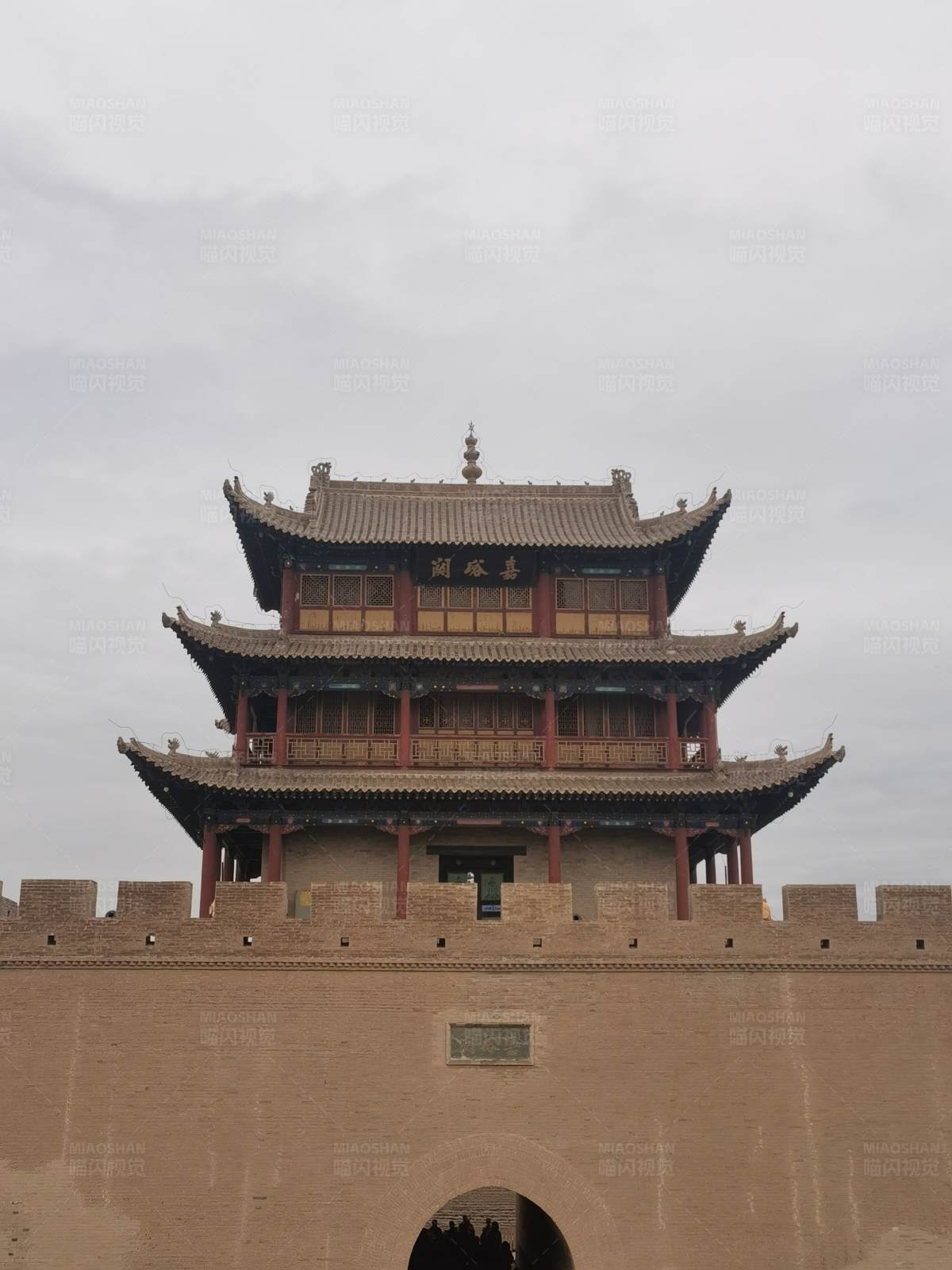 嘉峪关城楼图片