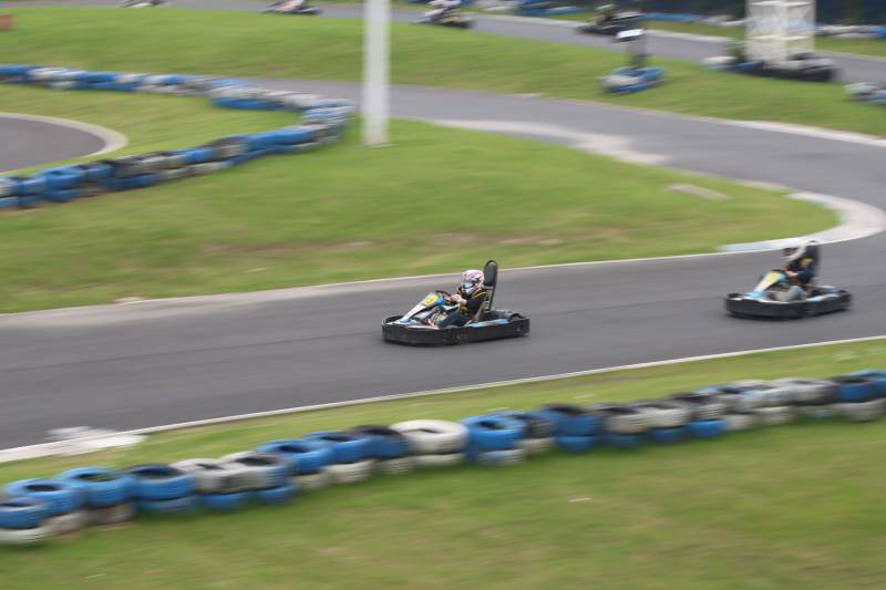 卡丁车赛道竞速图片