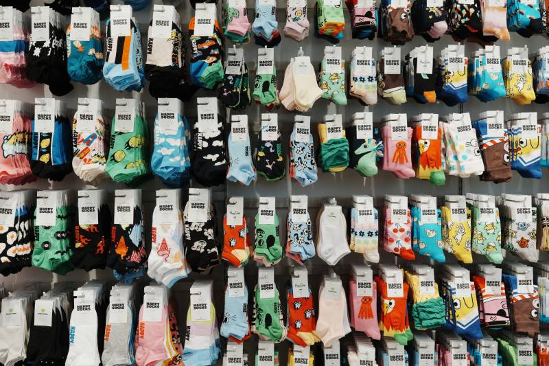 五彩袜子大集合图片