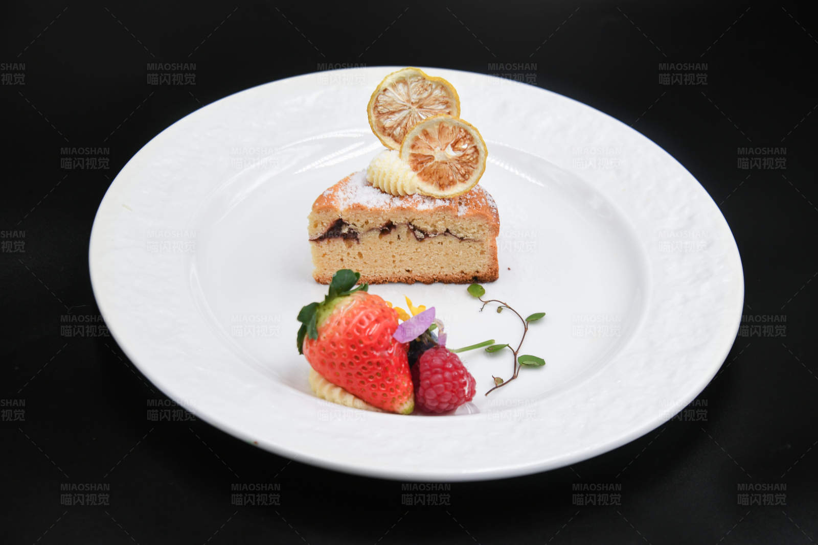 水果蛋糕甜点图片