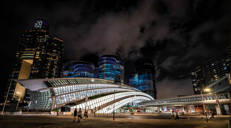 香港西九龙高铁站图片