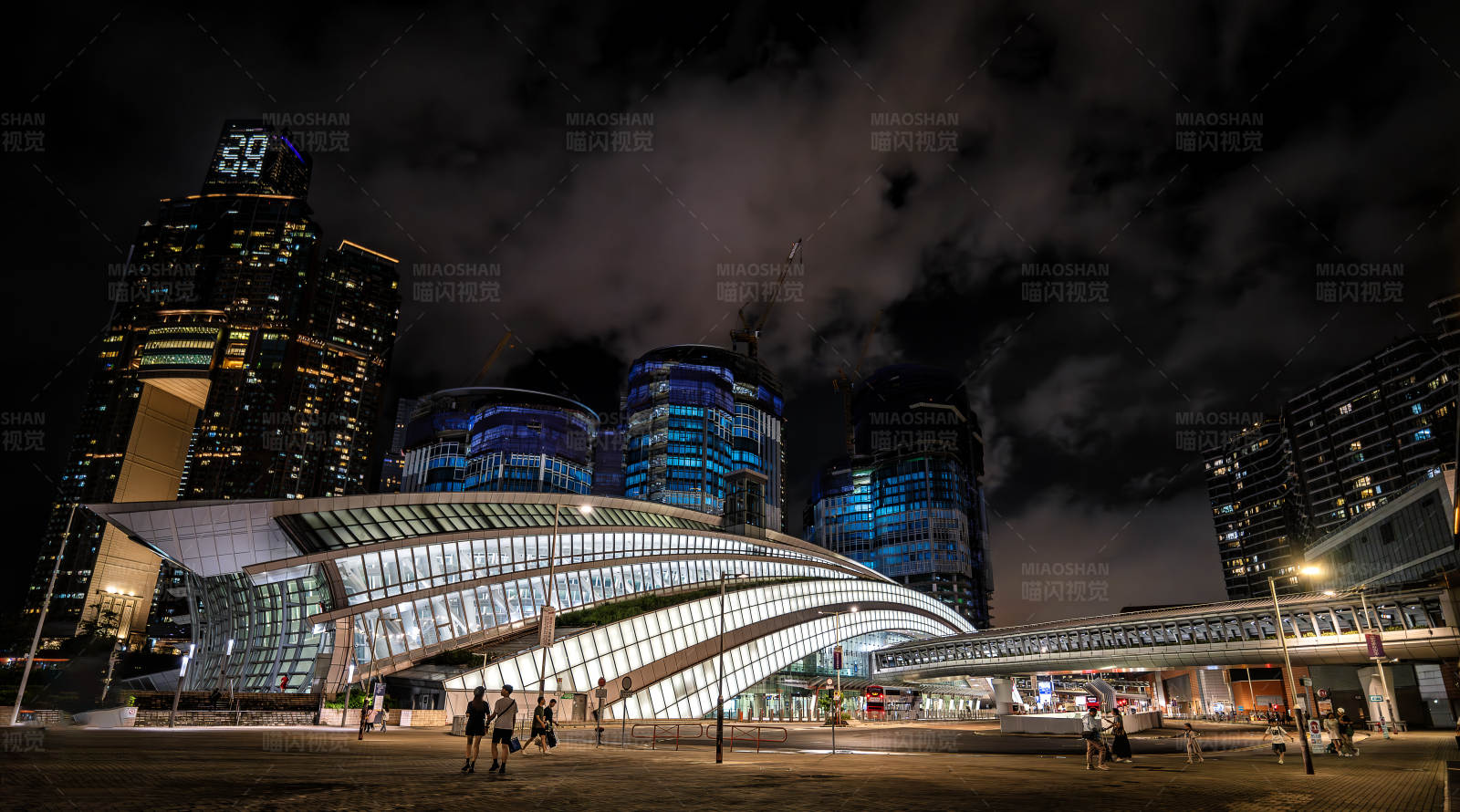 香港西九龙高铁站图片