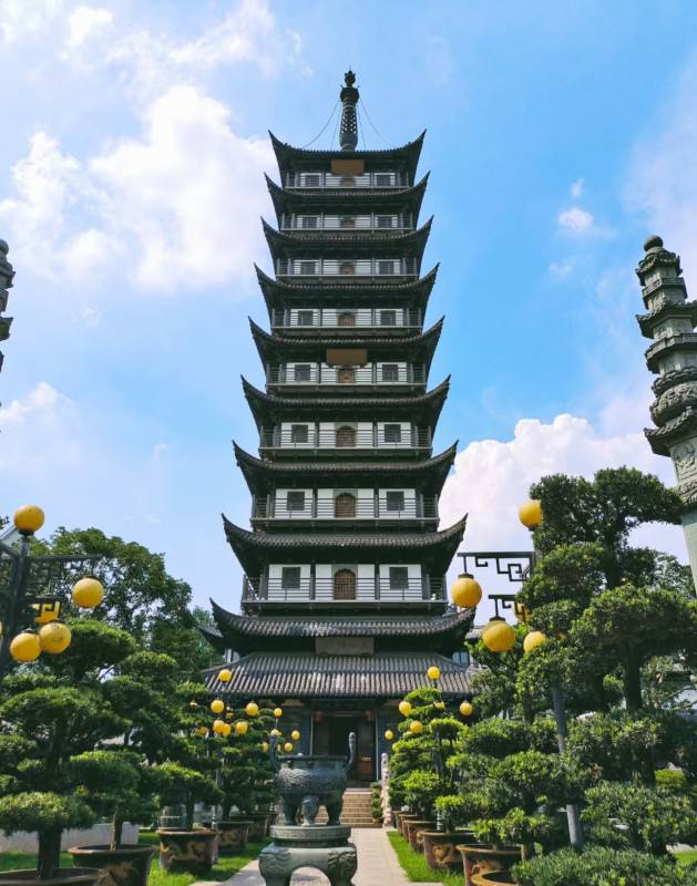 上海真如寺图片