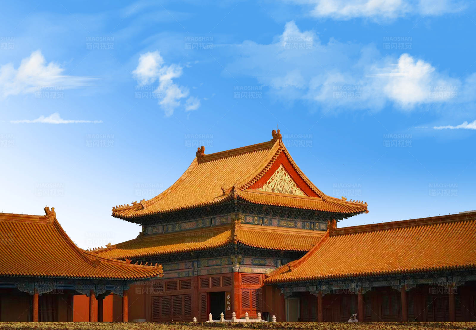 故宫的壮丽建筑图片