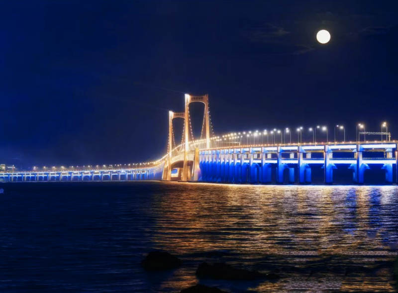 大连星海湾大桥图片