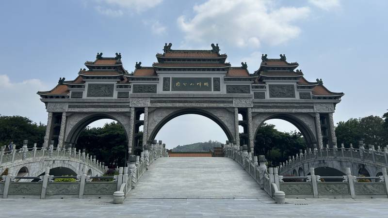 顺德顺峰山公园图片