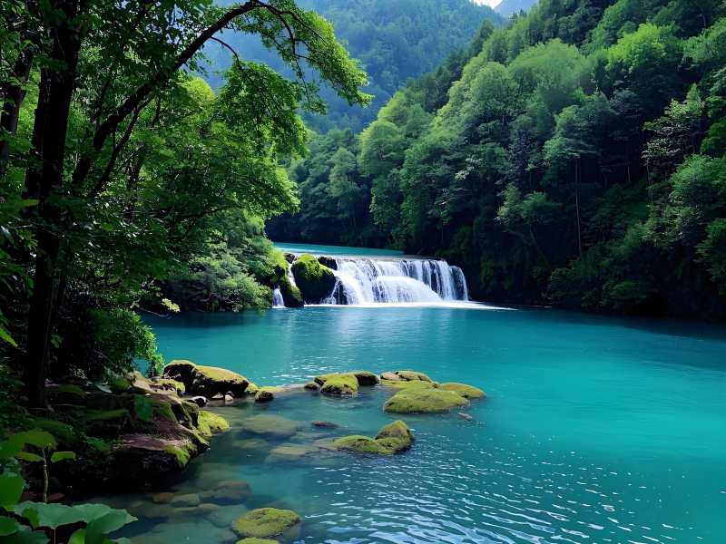 贵州荔波小七孔景区图片