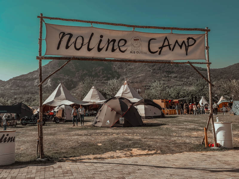 大连露营市集图片