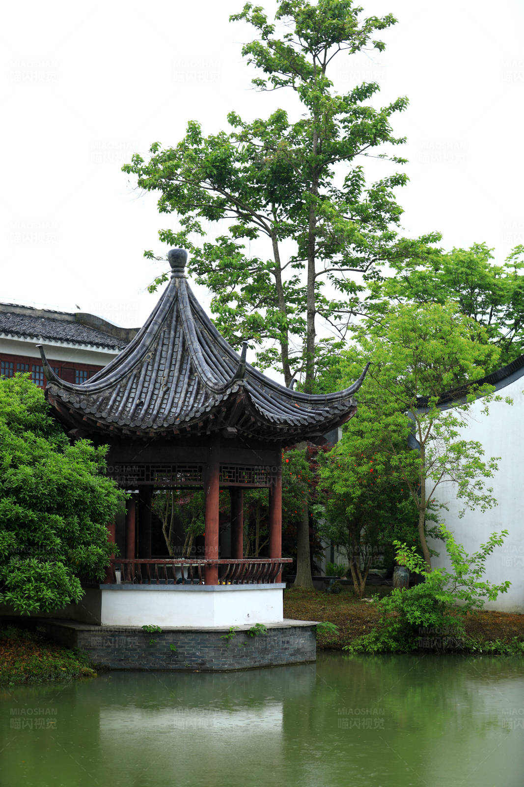 高淳陶瓷博物馆庭院一角图片