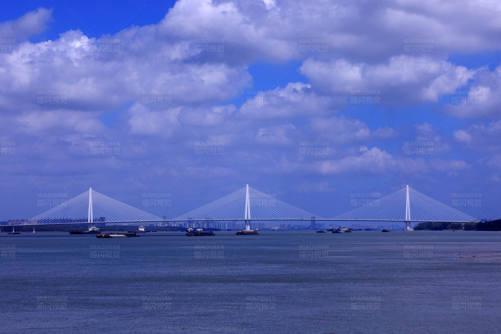  南京江心洲长江大桥图片
