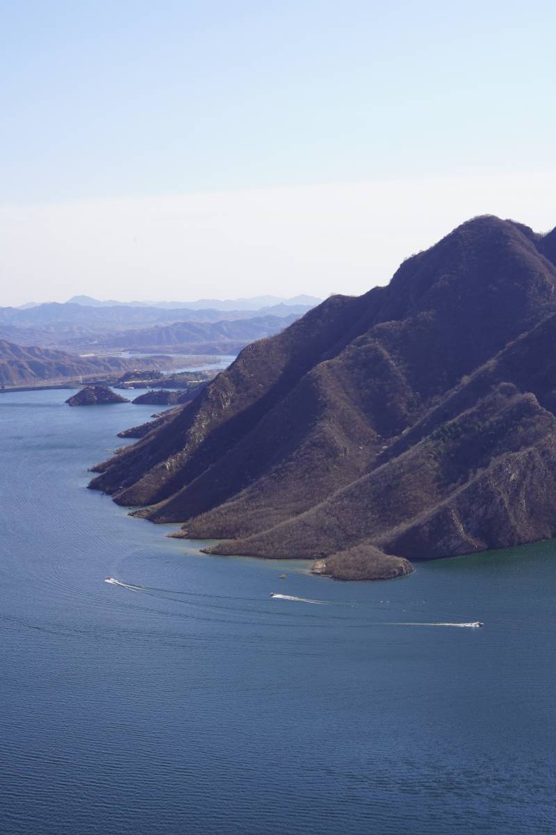 湖光山色 水上摩托图片