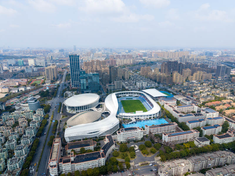 杭州市临平区城市体育场馆图片