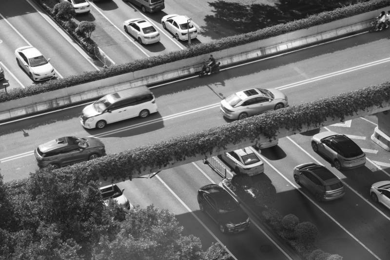 城市交通流图片