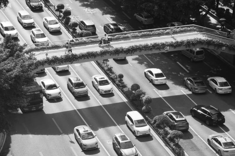 城市交通流图片