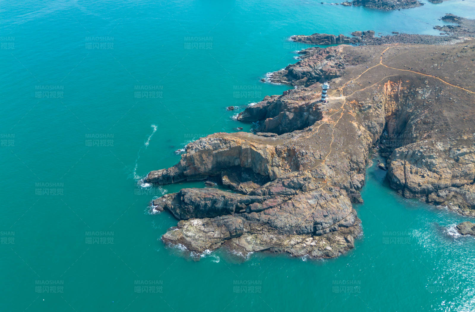 平潭东庠岛海岸线的壮丽景色图片