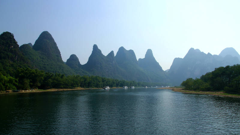 桂林山水甲天下图片