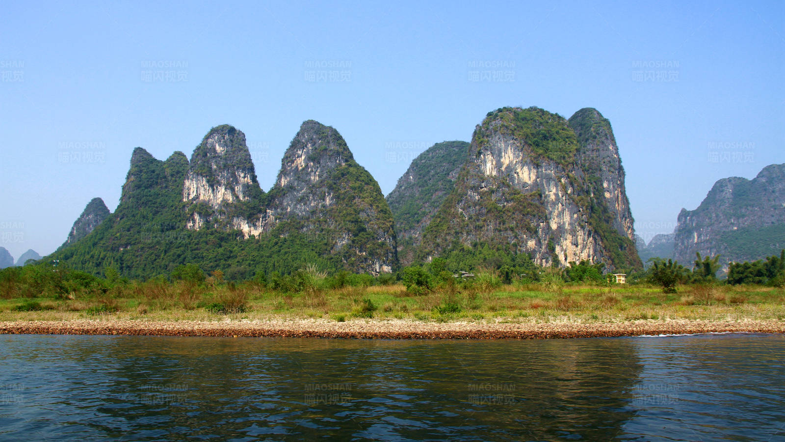 桂林山水甲天下图片