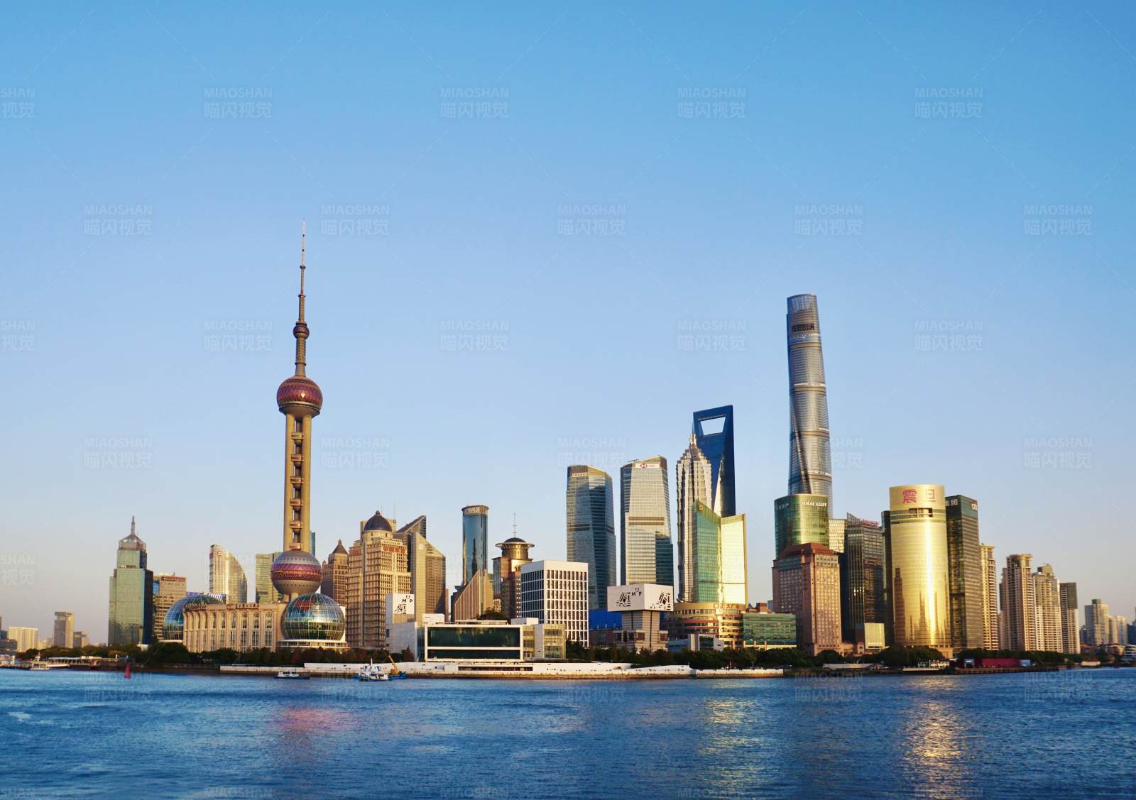 上海浦东天际线图片