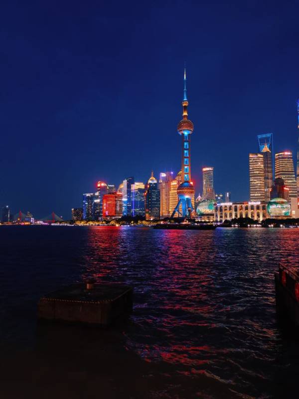 上海外滩夜景图片