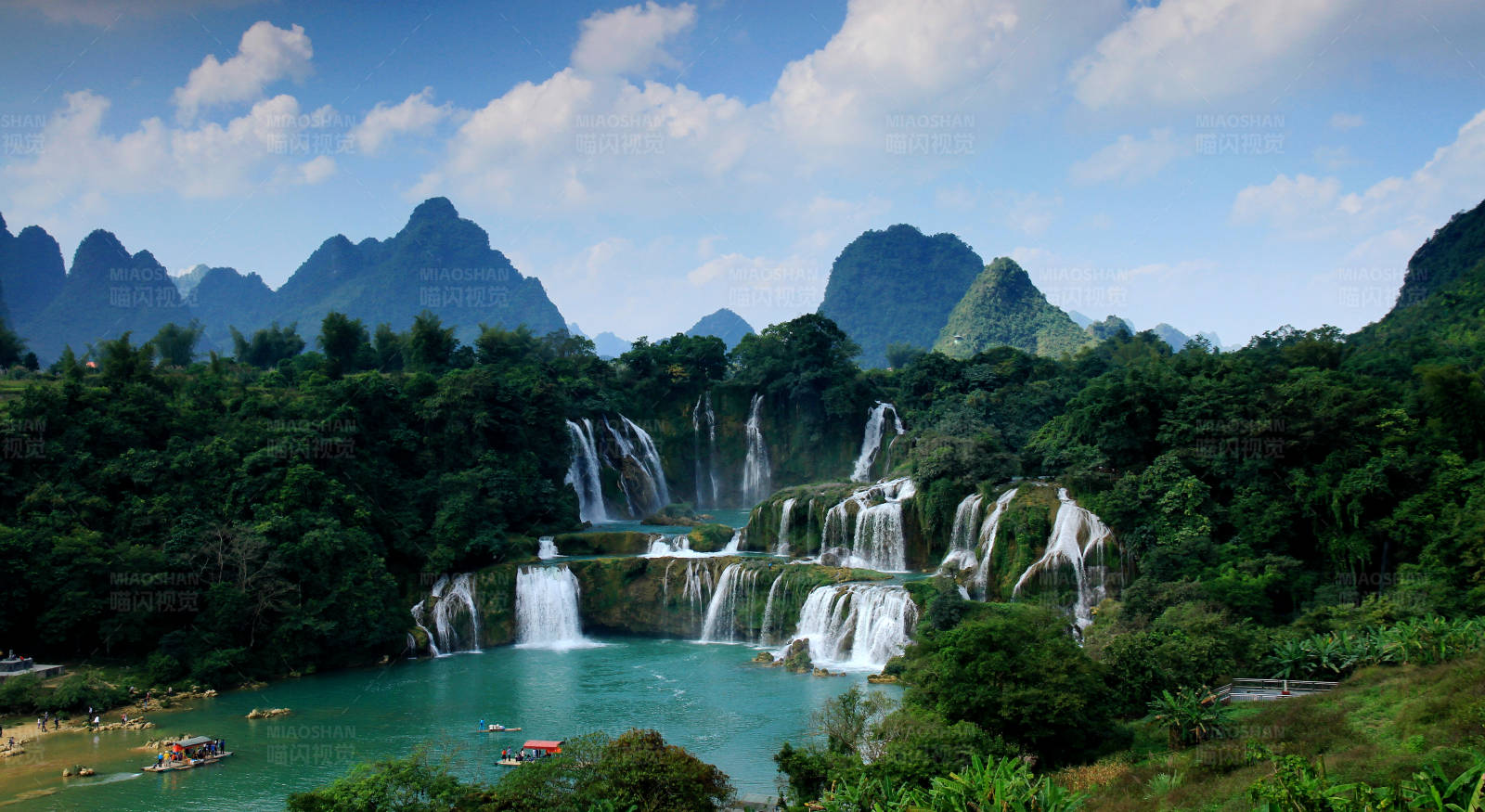 广西德天瀑布图片