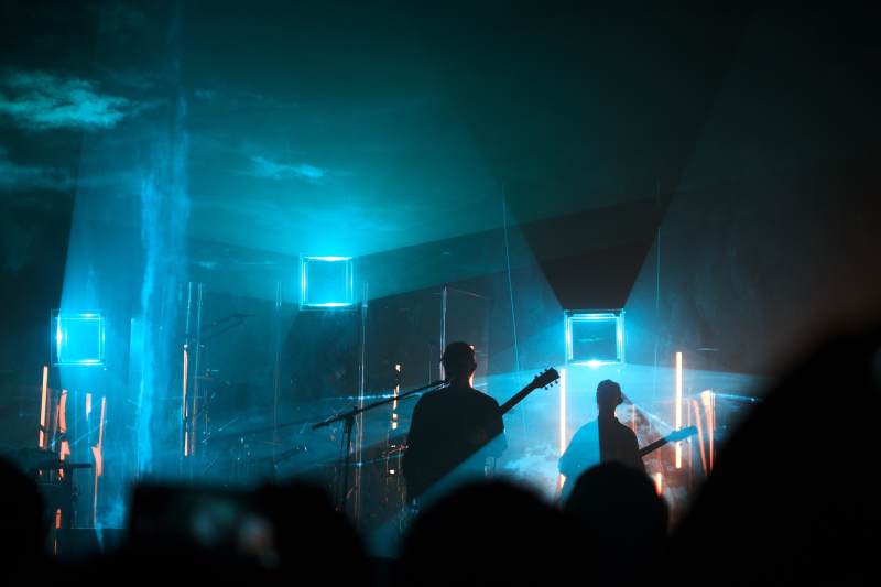 音乐会现场剪影图片