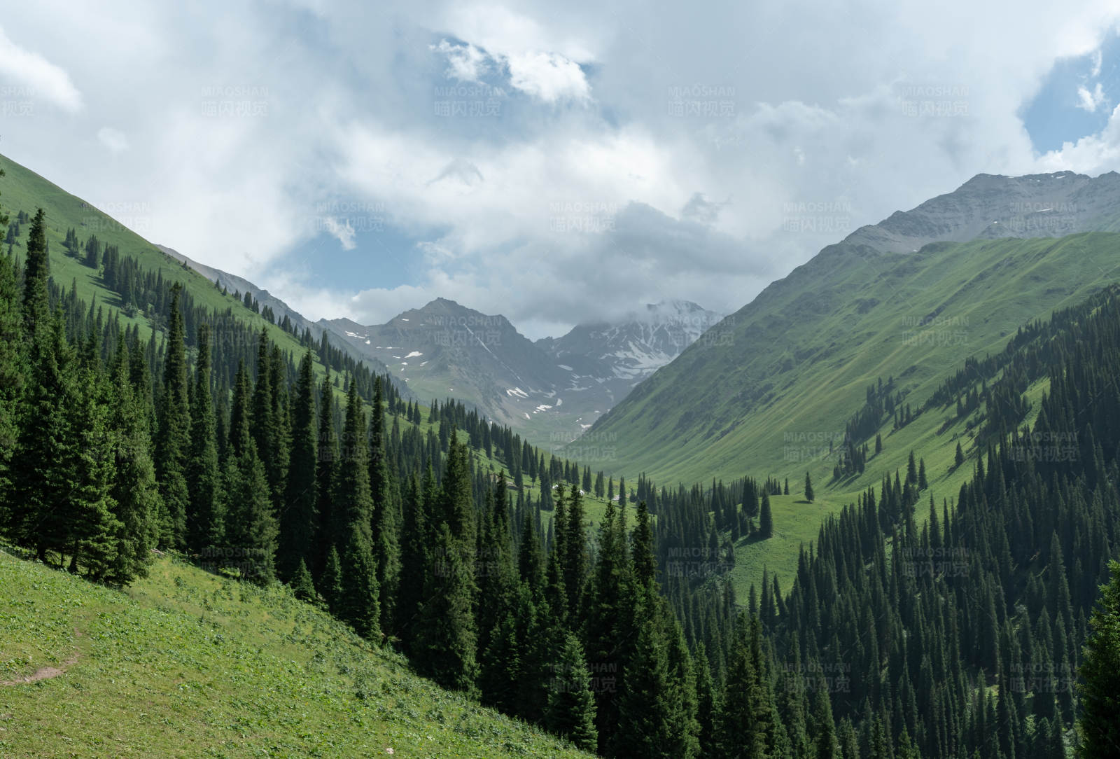新疆那拉提景区风光图片