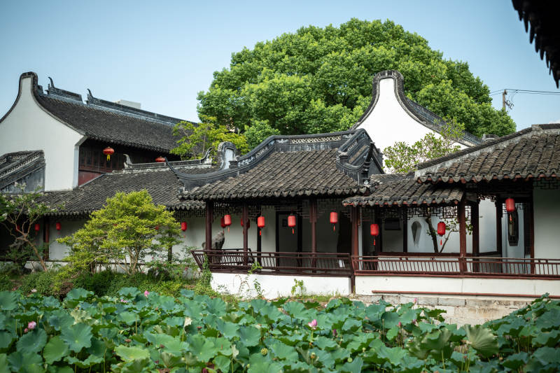 江南水乡古建筑图片