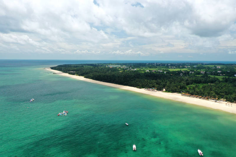 航拍广西涠洲岛风光图片