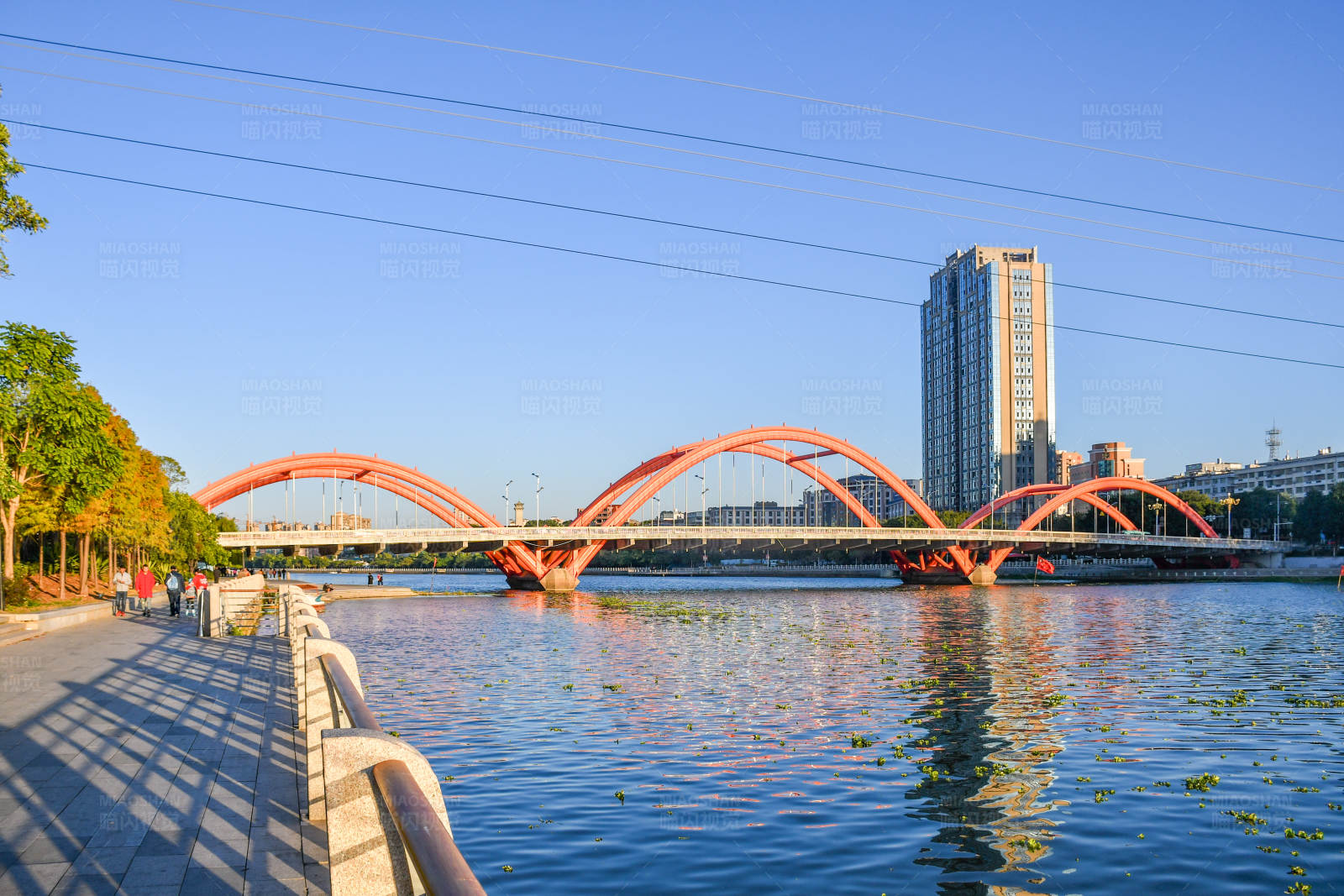 红桥映水城图片