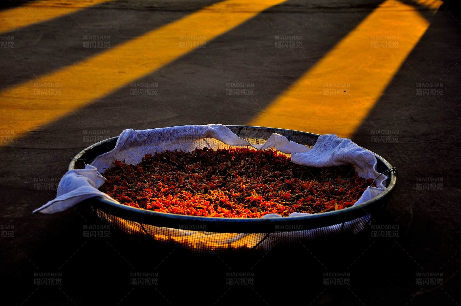阳光下的美食图片