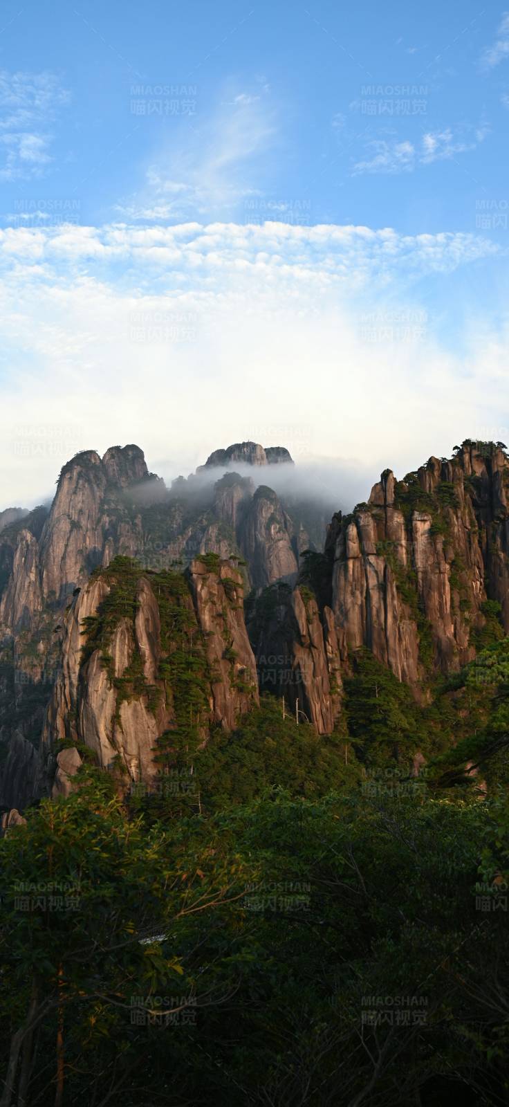 黄山云海奇观图片