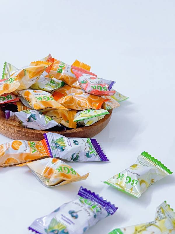 彩色糖果包装袋图片