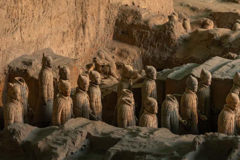 兵马俑地下军团图片