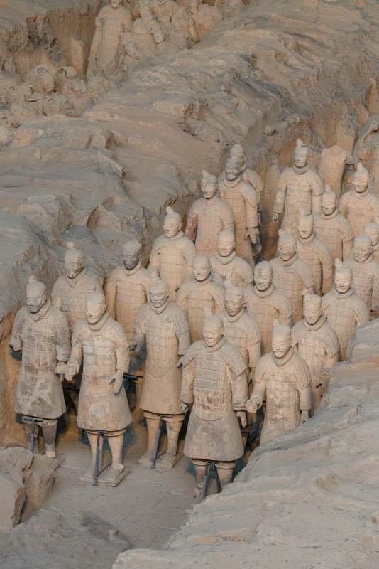 兵马俑的地下军团图片