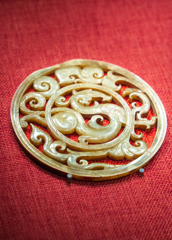 古代玉雕艺术品展示图片