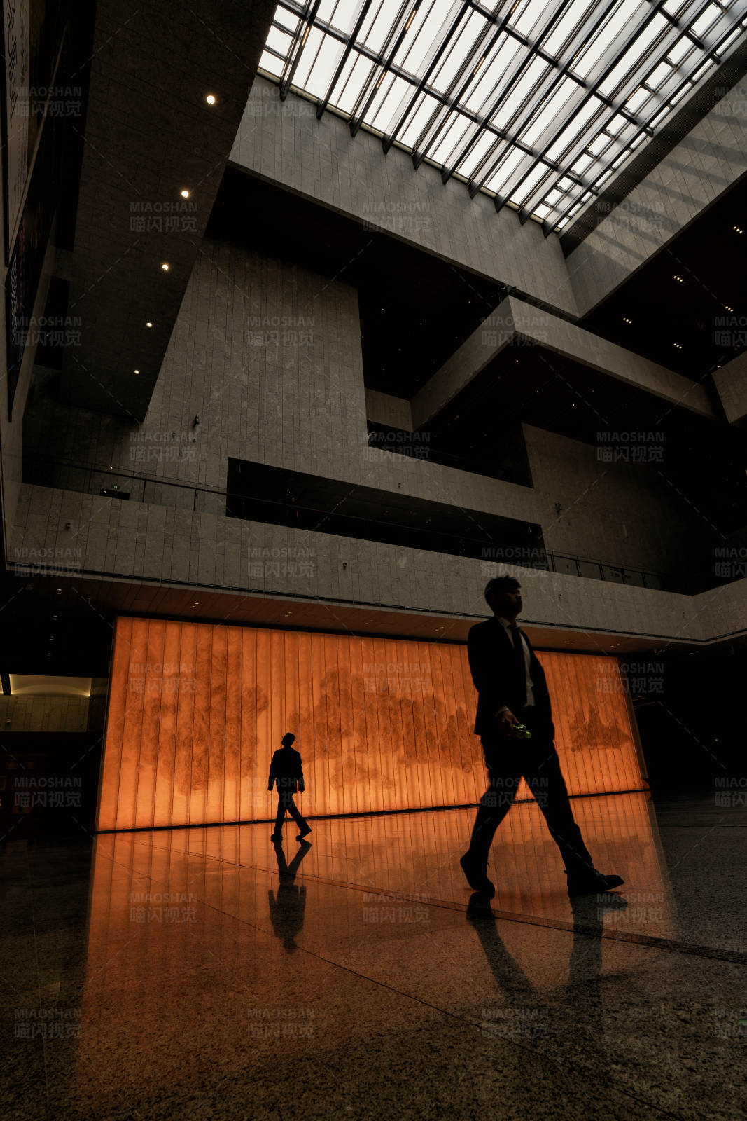 光影中的前行者图片