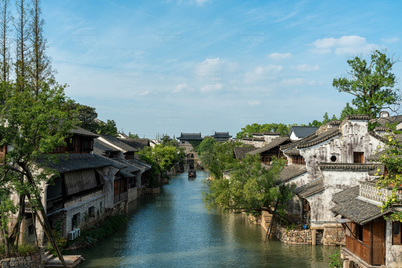 江南水乡古镇风光图片