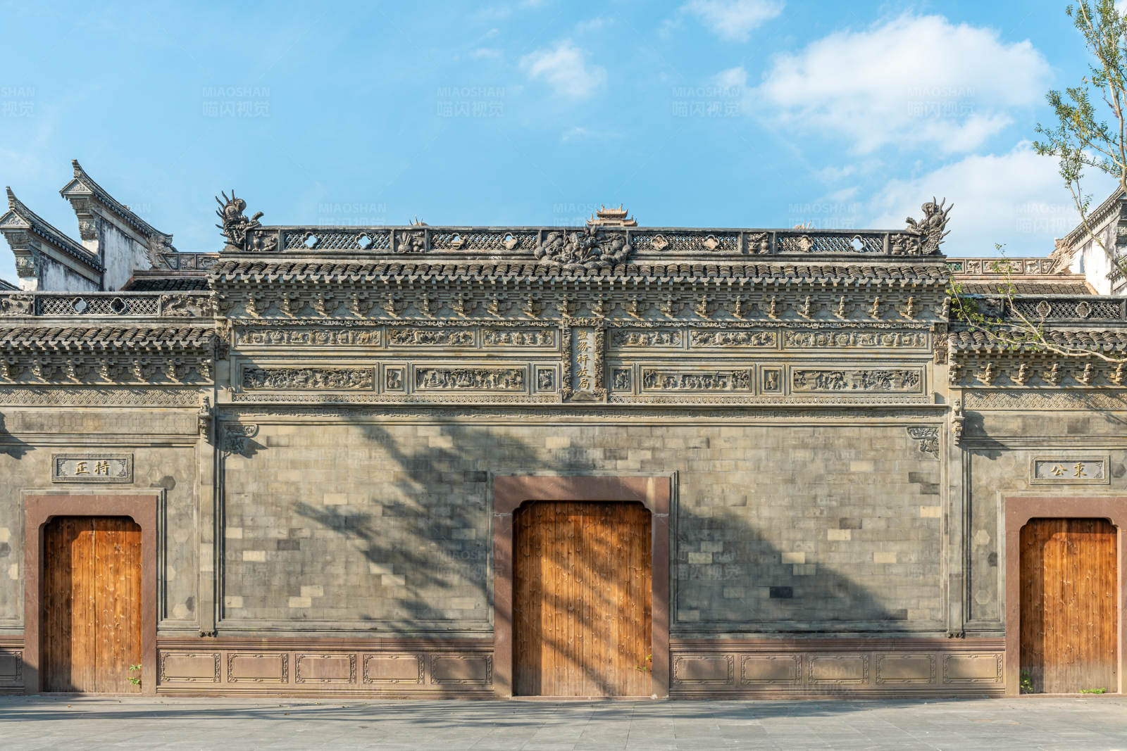 古建筑门楼图片