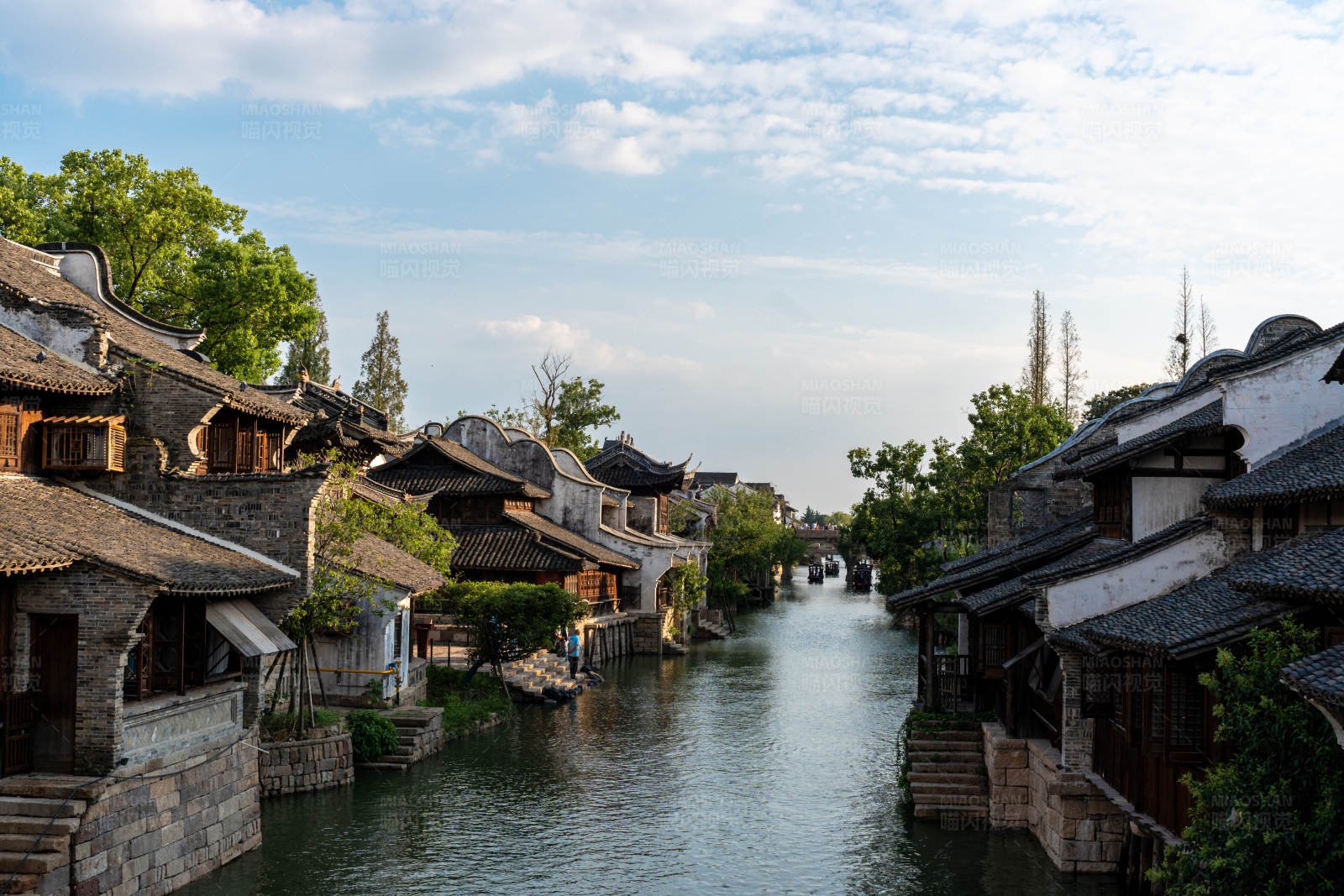 江南水乡古镇风光图片